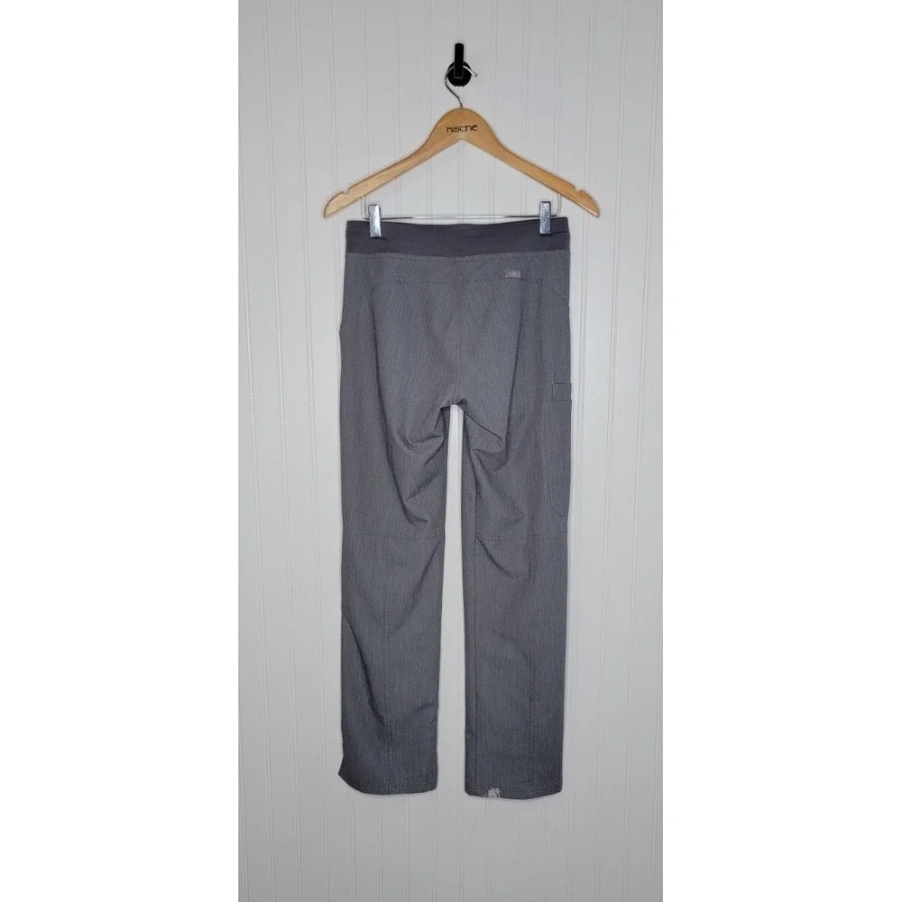 FIGS Kade Cargo Technical Collection Scrub Pants Women's Size XS Gray